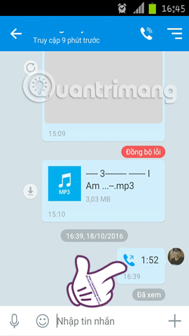 gọi Video call trên Zalo