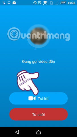 gọi Video call trên Zalo