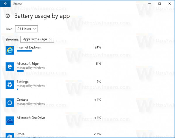 Bạn có muốn xem thông tin chi tiết các ứng dụng sử dụng bao nhiêu phần trăm pin trên Windows 10?