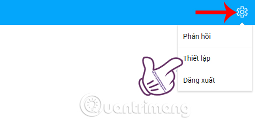 Zalo trên nền web