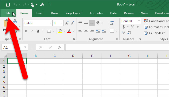 Cách thiết lập font chữ mặc định và kích thước font chữ trên Excel