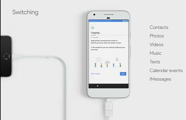 Làm thế nào để chuyển dữ liệu từ iPhone sang Google Pixel?