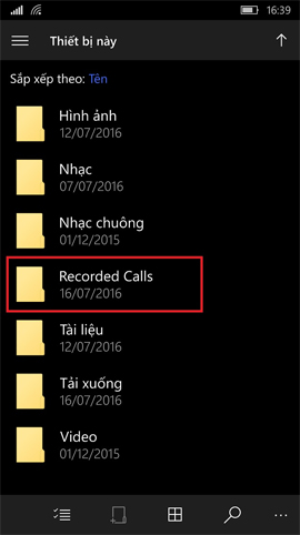 Hướng dẫn ghi âm cuộc gọi trên Windows 10 Mobile