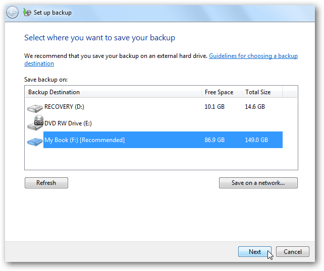Sử dụng Backup và Restore trên Windows 7 như thế nào?