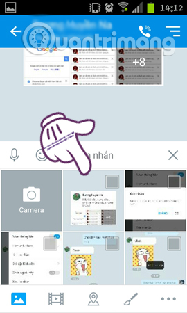 Gửi hình ảnh HD trên Zalo