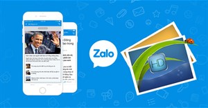 Cách đăng ảnh HD lên Zalo, gửi ảnh HD qua Zalo