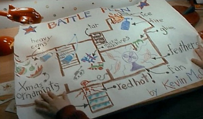 Macaulay Culkin chính là người đã vẽ tấm bản đồ