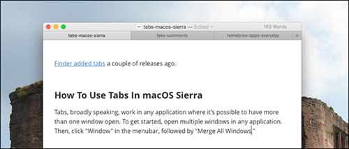 Bạn đã biết đến 3 tính năng quản lý cửa sổ trên macOS Sierra chưa?