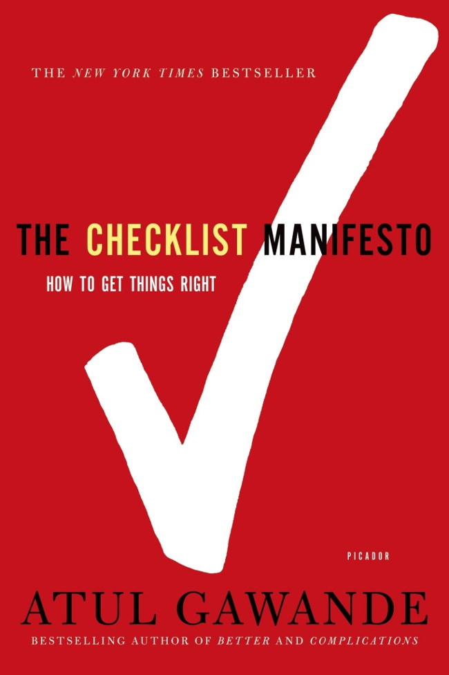 The Checklist Manifesto của Atul Gawande The Checklist Manifesto của Atul Gawande