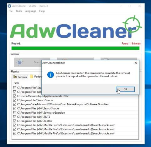 Gỡ bỏ tận gốc Delta Search trên trình duyệt Chrome, Firefox và Explorer