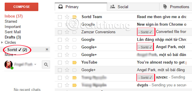 Làm sao để tạo bảng phân công công việc trên Gmail?