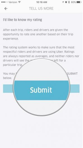 Hướng dẫn cách xếp hạng khách hàng gọi Uber taxi