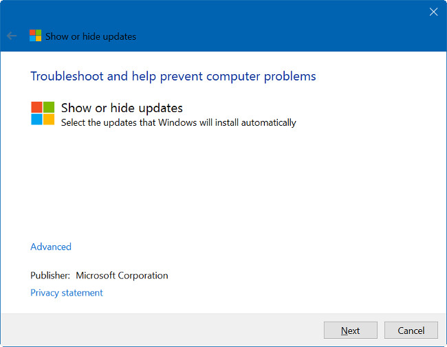 Cách ẩn Windows Update trên Windows 10
