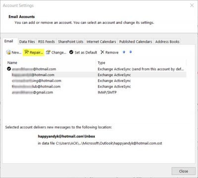Email trên Outlook không đồng bộ trên Windows 10, đây là cách sửa lỗi