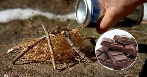 5 cách tạo lửa từ những vật dụng đơn giản đến không ngờ