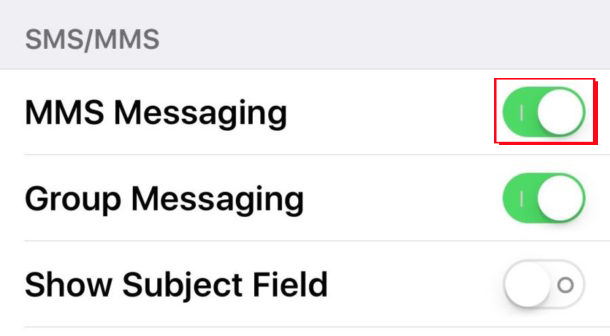 Sửa lỗi không gửi được ảnh qua Messages trên iOS