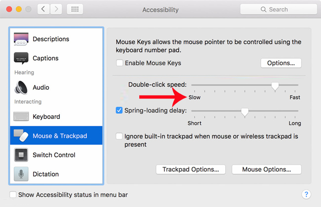 Cách sửa lỗi Trackpad trên MacBook không hoạt động, thao tác chậm