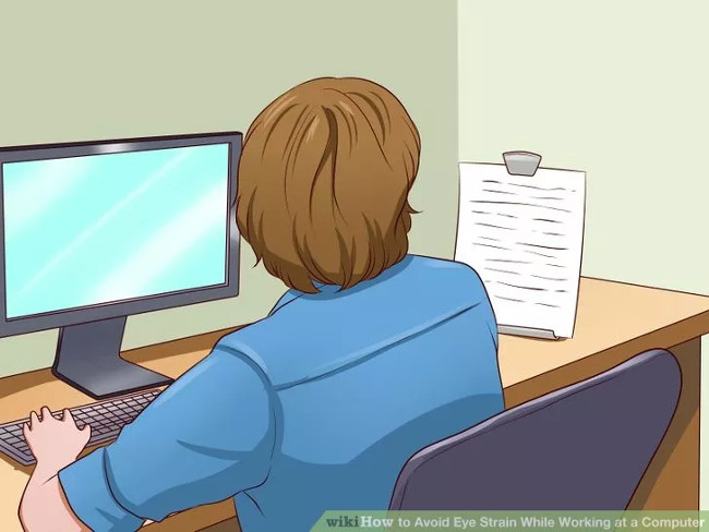 Sắp xếp lại tài liệu công việc