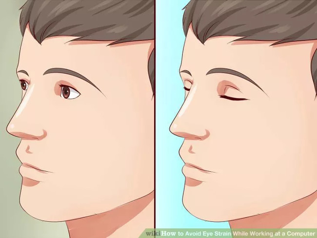 Chớp mắt nhiều hơn