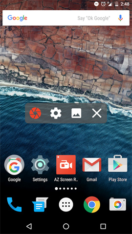 6 ứng dụng quay video màn hình điện thoại Android tốt nhất hiện nay Quay-video-Android-AZ-Screen