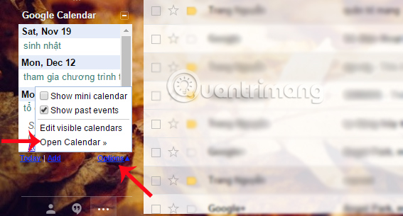 Hướng dẫn quản lý công việc bằng Google Calendar trong Gmail