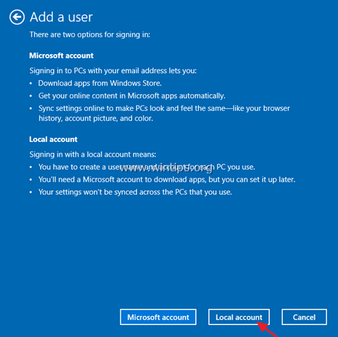 Không thể tạo tài khoản user mới trên Windows 10, 8.1 và 8, đây là cách sửa lỗi