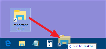 Hướng dẫn ghim thư mục vào Windows Taskbar