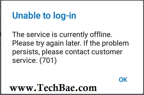 Lỗi Outlook 701: "The Service is Currently Offline" trên thiết bị Android , đây là cách sửa lỗi