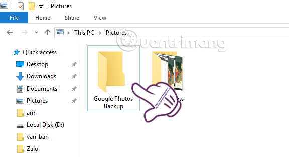 Hướng dẫn sử dụng Google Photos trên Windows 10
