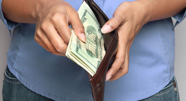 Không có cố gắng thu nhập cho mình