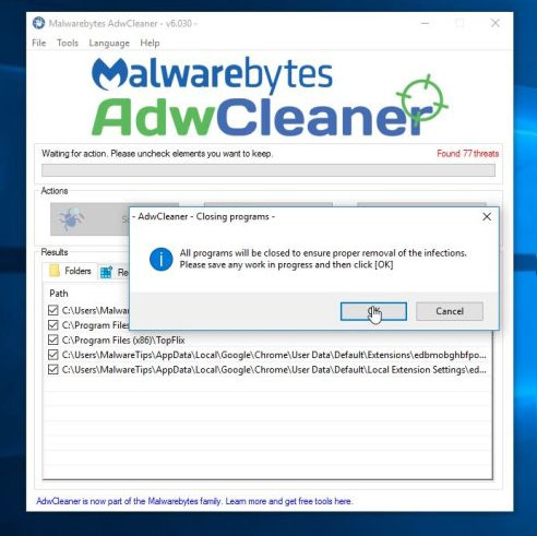 Làm thế nào để gỡ bỏ các Toolbar không mong muốn trên trình duyệt Chrome, Firefox, IE và Edge?