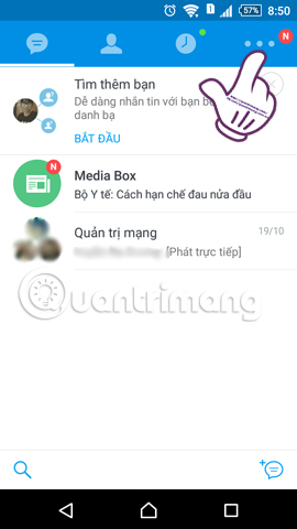 Chặn bạn bè xem nhật ký trên Zalo