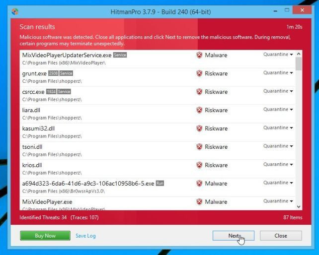 Cách gỡ bỏ Trustedsurf.com trên trình duyệt Chrome, Firefox và Internet Explorer