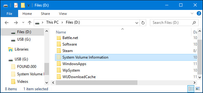 Thư mục “System Volume Information” là gì, và hoàn toàn có thể xóa được folder này không