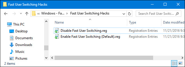 Vô hiệu hóa Fast User Switching trên Windows 7, 8 và 10