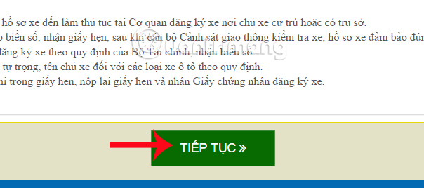 Hướng dẫn đăng ký xe ô tô, cấp biển số ô tô qua mạng Internet