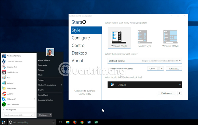 Tùy chỉnh giao diện trên Windows 10