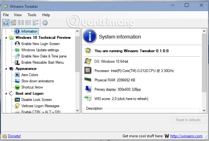 Tùy chỉnh giao diện trên Windows 10