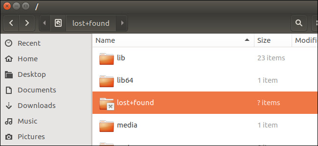 Thư mục lost+found trên Linux và macOS là gì?