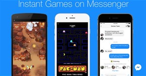 Facebook phát hành tính năng Instant Games: chơi 17 game thú vị ngay trên Messenger