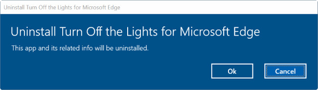 Click chọn nút Uninstall rồi click chọn OK Click chọn nút Uninstall rồi click chọn OK