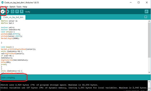 Làm thiết bị bật đèn bằng cách vỗ tay