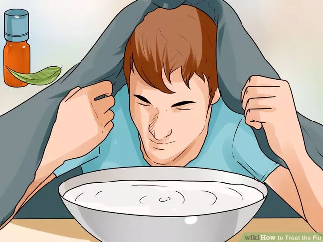 Thử liệu pháp hơi nước từ tinh dầu khuynh diệp