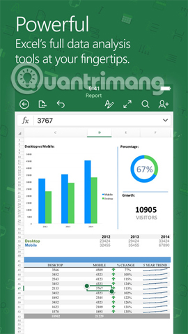 Những ứng dụng đọc file Excel trên iPhone/iPad chất lượng