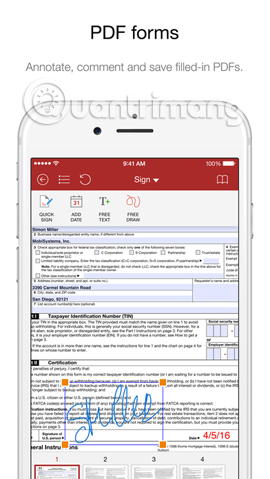 Những ứng dụng đọc file Excel trên iPhone/iPad chất lượng