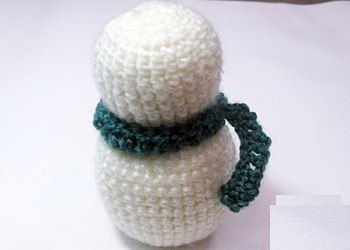 Đan khăn quàng cổ cho người tuyết   Đan khăn quàng cổ cho người tuyết 10