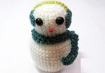 Người tuyết bằng len  Người tuyết bằng len