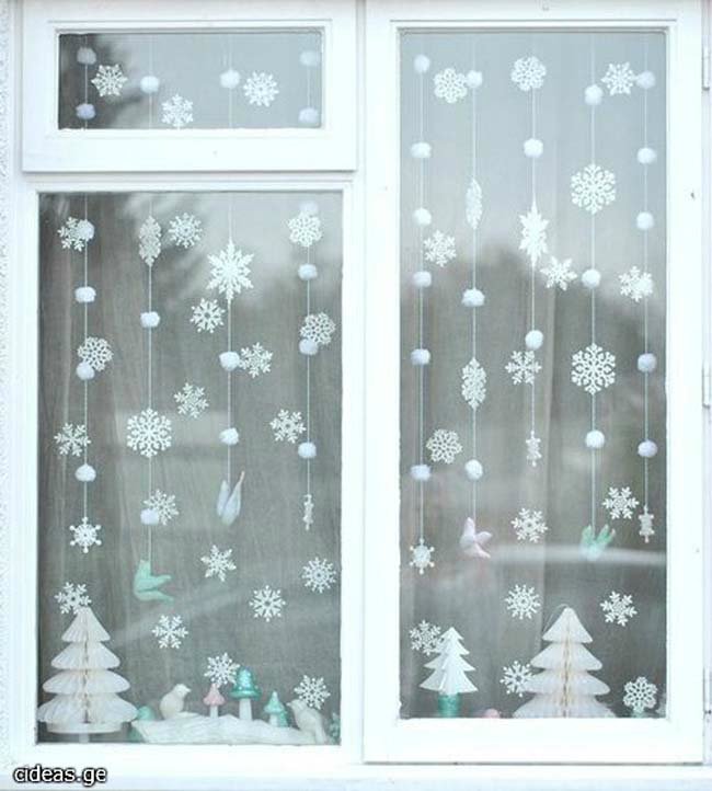 Trang trí cửa kính 