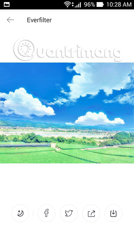 Cách chỉnh ảnh phong cách anime bằng Everfilter