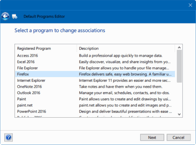 Sửa nhanh lỗi không thể thay đổi ứng dụng hoặc trình duyệt mặc định trên Windows 10